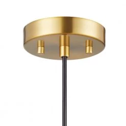 1-Light Opal Glass Pendant Light in Antique Brass Finish by Kawoti -Safavieh Sales antique brass kawoti chandeliers 21088 44 1000