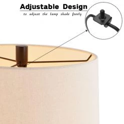 26 in. Industrial Blackened Bronze Table Lamp with USB Ports by Kawoti -Safavieh Sales blackened bronze kawoti table lamps 21081 1f 1000