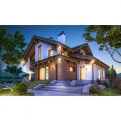 Bronze Smart Bluetooth Outdoor Integrated LED Flood Light, Tunable CCT with In-Wall Accessory Dimmer by HALO -Safavieh Sales bronze halo flood lights fts20cb hiwac1ble40awh 31 1000