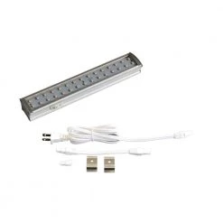 Orly 8 in. LED Aluminum Linkable Under Cabinet Light with 30 4500K by Radionic Hi Tech