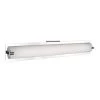 Unice 1-Light Brushed Nickel 60-Watt Equivalence Integrated LED Bath Light by Radionic Hi Tech