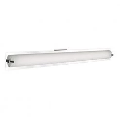 Unice 1-Light Brushed Nickel 60-Watt Equivalence Integrated LED Bath Light by Radionic Hi Tech
