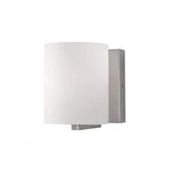 Bailey 1-Light Brushed Nickel Bath Light by Radionic Hi Tech