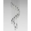 Kara 18-Light 60-Watt Equivalence Chrome Integrated LED Pendant by Radionic Hi Tech