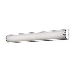 Unice 1-Light Chrome 60-Watt Equivalence Integrated LED Bath Light by Radionic Hi Tech