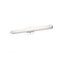 Nevaeh 1-Light Chrome 60-Watt Equivalence Integrated LED Bath Light by Radionic Hi Tech