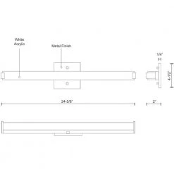 Nevaeh 1-Light Chrome 60-Watt Equivalence Integrated LED Bath Light by Radionic Hi Tech -Safavieh Sales chrome radionic hi tech vanity lighting k va 9234 1f 1000