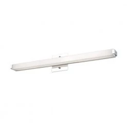 Nevaeh 1-Light Chrome 60-Watt Equivalence Integrated LED Bath Light by Radionic Hi Tech