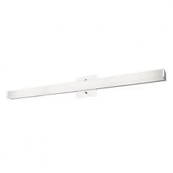 Nevaeh 1-Light Chrome 60-Watt Equivalence Integrated LED Bath Light by Radionic Hi Tech