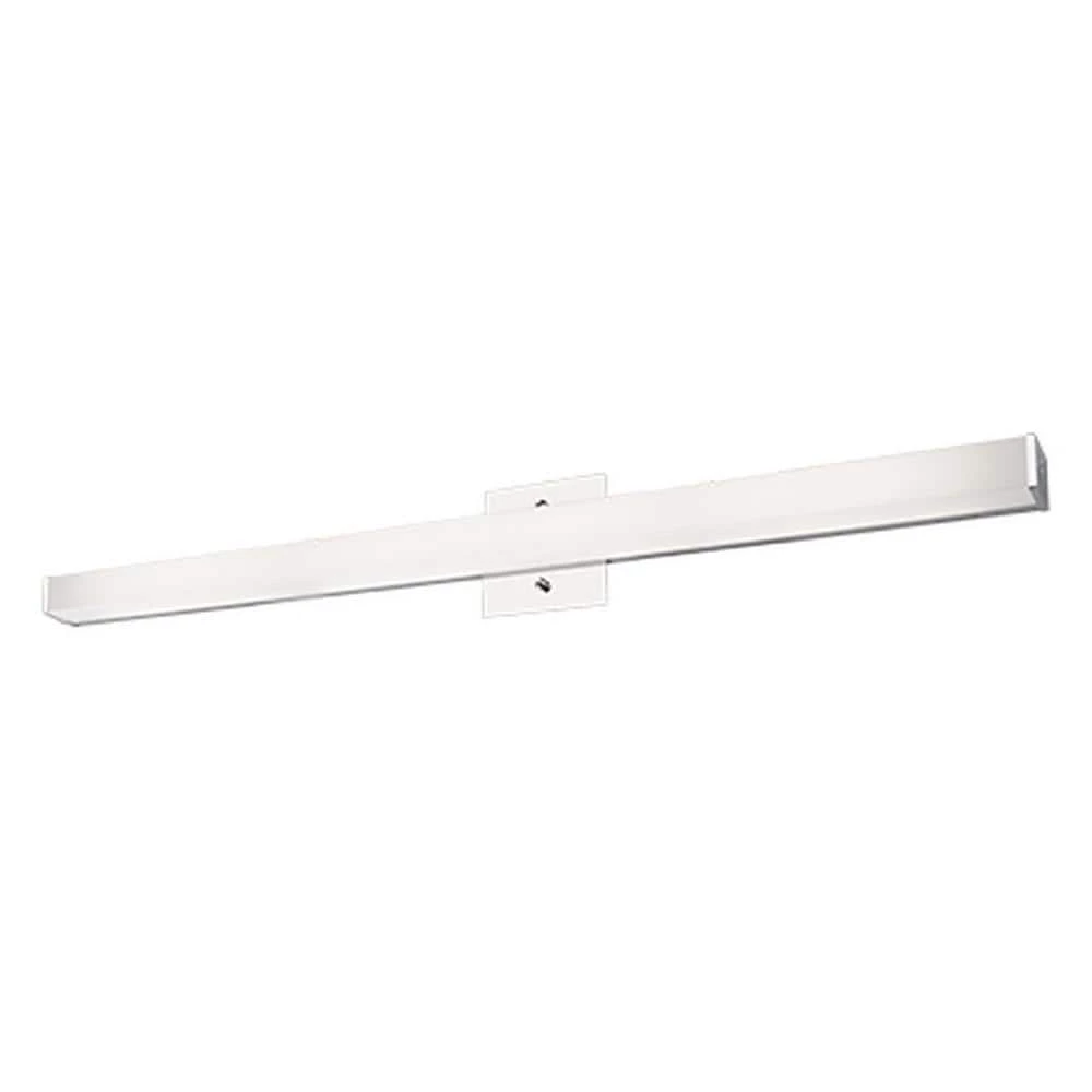 Nevaeh 1-Light Chrome 60-Watt Equivalence Integrated LED Bath Light by Radionic Hi Tech 1 Nevaeh 1-Light Chrome 60-Watt Equivalence Integrated LED Bath Light by Radionic Hi Tech