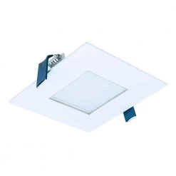 HLB 4 in. Selectable White Square New Construction/Remodel Canless Recessed Integrated LED Downlight Kit, 661 Lumens by HALO