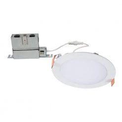 HLB 6 in. Selectable CCT New Construction or Remodel Canless Recessed Integrated LED Kit by HALO