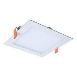 HLB 6 in. Selectable White Square New Construction/Remodel Canless Recessed Integrated LED Downlight Kit by HALO