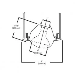 6 in. White Recessed Ceiling Light Trim with Adjustable Eyeball by HALO 11 6 in. White Recessed Ceiling Light Trim with Adjustable Eyeball by HALO -Safavieh Sales halo recessed lighting trims 78p 66 1000