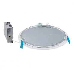 HLB12 12 in. Selectable CCT and Lumens Canless Integrated LED White Recessed Light Downlight Trim with Junction Box by HALO -Safavieh Sales halo recessed lighting trims hlb12ls9fse010mwr c3 1000