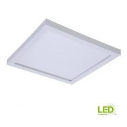6 in. White Integrated LED Recessed Square Trim Downlight 90 CRI 3500K CCT by HALO -Safavieh Sales halo recessed lighting trims smd6s6935wh 40 1000