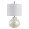 Ivy 20 in. Ivory Table Lamp with White Shade by Safavieh