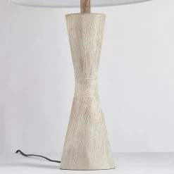 28 in. Distressed Wood Finish Table Lamp Set (Set of 2) by Kawoti -Safavieh Sales kawoti lamp sets 21019 1f 1000