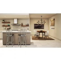 Dmarko 10-Light 44 in. Matte Black Chandelier by Radionic Hi Tech 23 Dmarko 10-Light 44 in. Matte Black Chandelier by Radionic Hi Tech -Safavieh Sales matte black radionic hi tech chandeliers cha dmi 4410c bk rht 1f 1000