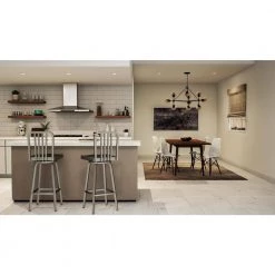 Dmarko 10-Light 44 in. Matte Black Chandelier by Radionic Hi Tech 25 Dmarko 10-Light 44 in. Matte Black Chandelier by Radionic Hi Tech -Safavieh Sales matte black radionic hi tech chandeliers cha dmi 4410c bk rht fa 1000