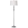 Mazely 16 in. Polished Chrome Floor Lamp by Radionic Hi Tech