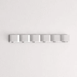 Katarina 6-Light Polished Chrome Vanity Light by Radionic Hi Tech 9 Katarina 6-Light Polished Chrome Vanity Light by Radionic Hi Tech -Safavieh Sales polished chrome radionic hi tech vanity lighting va v1233 6w pc rht 31 1000