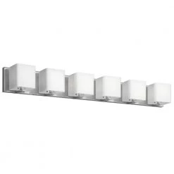 Katarina 6-Light Polished Chrome Vanity Light by Radionic Hi Tech