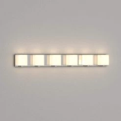 Katarina 6-Light Polished Chrome Vanity Light by Radionic Hi Tech 8 Katarina 6-Light Polished Chrome Vanity Light by Radionic Hi Tech -Safavieh Sales polished chrome radionic hi tech vanity lighting va v1233 6w pc rht d4 1000